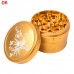 62mm Assorted Color Premium 420-Themed Herb Grinders 62mm Assorted Color Premium 420-Themed Herb Grinders - High-Quality 4-Piece Grinders