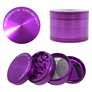 2.5" Chromium Crusher Herb Aluminum Grinder [70084]