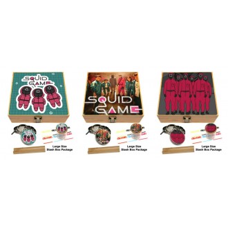 Bamboo Medium Box Package- Box/Jar/Grinder - Designs [BB-4] 