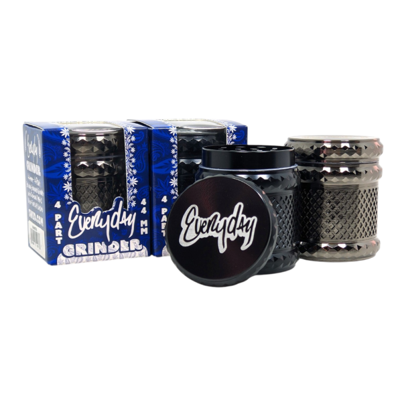 Everyday 1.7" 4 Part Zinc Gem Grind Herb Grinder