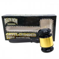 Death Row Records - 5" 2 in 1 Gavel Hand Pipe Grinder [DRHP0015]