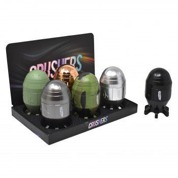 Crushers - Explosive Design Herb Grinder - 6Ct Display [GR2004]