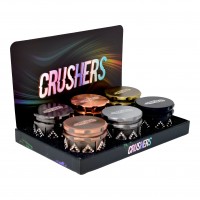 Crushers 63mm 4-Piece GemCrush Herb Grinder 6ct Display