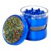 Crushers 63mm 4-Piece Sparkle & Grind W/ 2.10" Herb Grinder 6ct Display