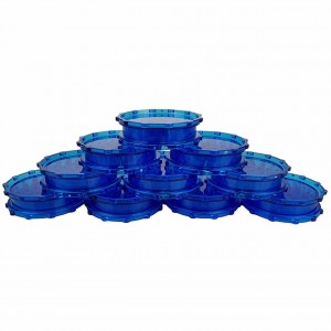70MM 2 Part Plastic Grinder Color (Pack of 10) [GRP122] 