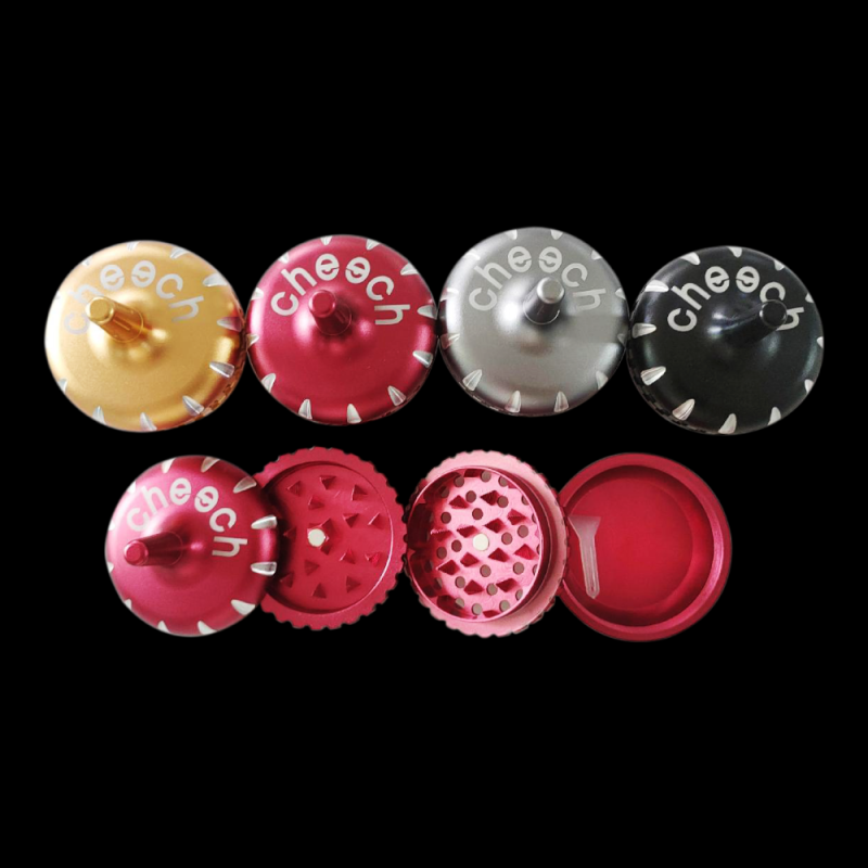 Cheech 4-Part Spinner Herb Grinder