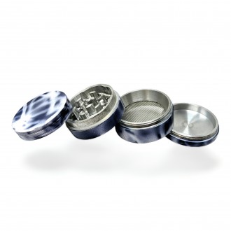 42mm 4 Parts Lava Design Grinder - [JIG053]