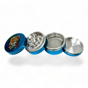 42mm 4 Parts Assorted Color Hauntographs Grinders - 6 Pack [JIG055]