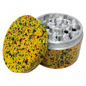 55mm Assorted Color Paint Speckles 4 Parts Grinder - [JIG066]