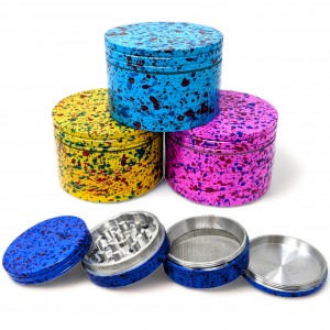 55mm Assorted Color Paint Speckles 4 Parts Grinder - [JIG066]