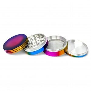 62mm 4 Parts Vibrant Spectrum Grinder - [JIG070]