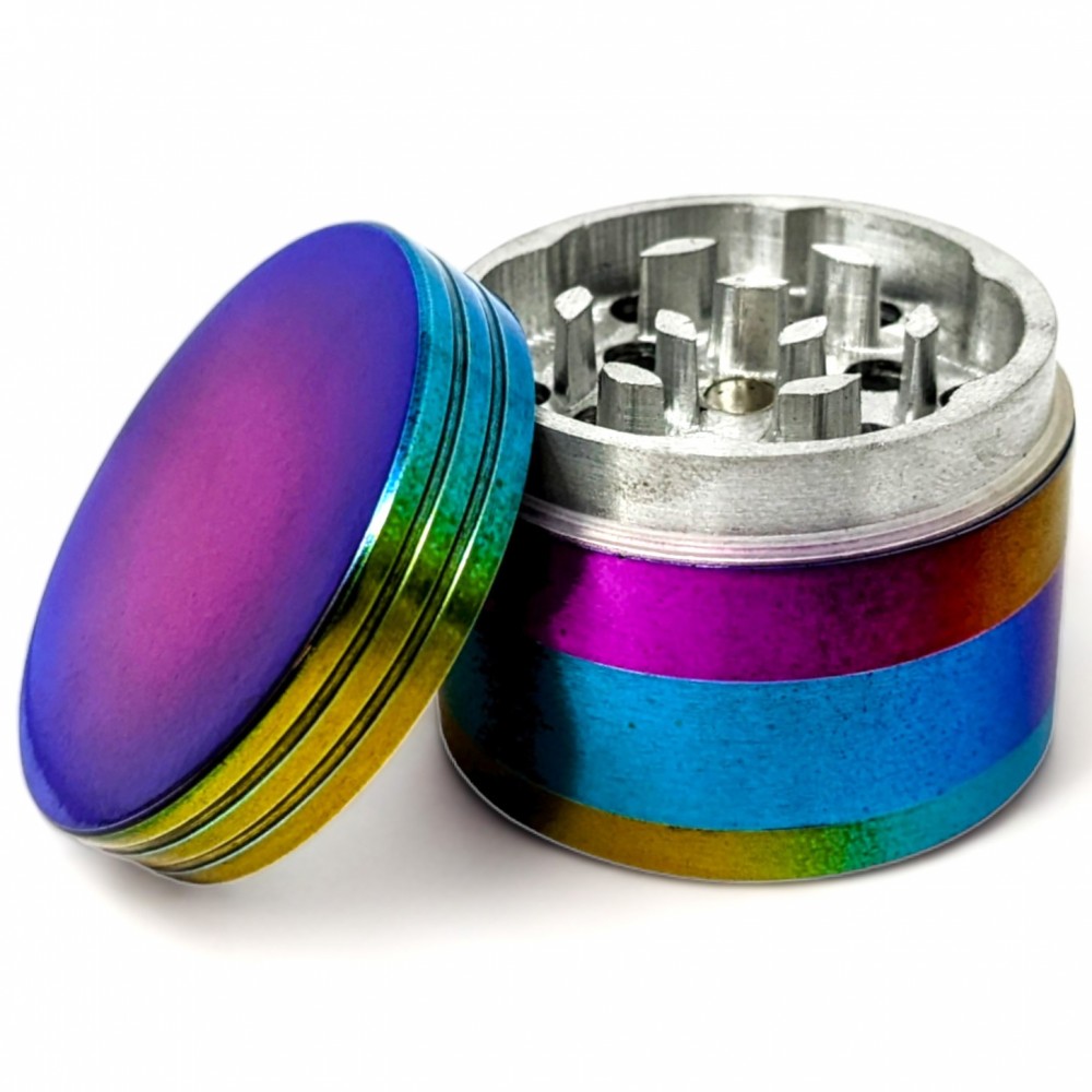 42mm 4 Parts Vibrant Spectrum Grinder - [JIG076]