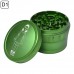62mm Assorted Game Edition 4-Parts Herb Grinder