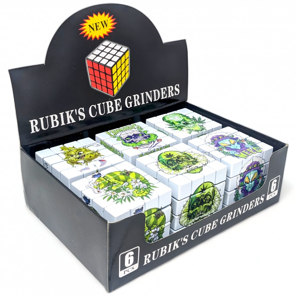 Rubik's Cube Rubik's Design Grinder 6pk A Nostalgic Twist on Modern