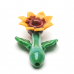 Empire Glassworks Sunflower Dry Pipe - Detailed Design