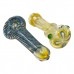 On Point Glass - 3.5" Vibrant Swirl Glass Hand Pipe - 15Ct Display