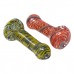 On Point Glass - 3.5" Vibrant Swirl Glass Hand Pipe - 15Ct Display