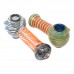 On Point Glass - 4" Vibrant Swirl Design Hand Pipes - 12Ct Display - Colorful Hand Pipes with Unique Swirl Design