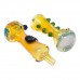 On Point Glass - 4" Mixed Design Glass Hand Pipe - 12Ct Display - Unique and Colorful Glass Pipes