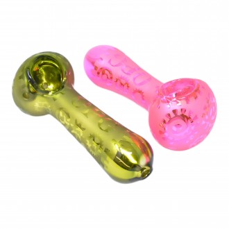 On Point Glass - 4" Mechanical Marvel Vibrant Hand Pipe - 12Ct Display [4SG-118-12]