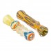 On Point Glass 4" One Hitter Premium Chillum Hand Pipe – 22Ct Display | [4SG-121-22]