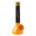 4" Beaker Water Pipe Shaped Glass Hand Pipe Assorted colors - [BHP-001]