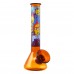 4" Beaker Water Pipe Shaped Glass Hand Pipe Assorted colors - [BHP-001]