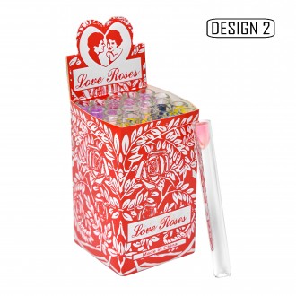 Love Rose - 4" 10mm Chillum w/ 2mm Thickness