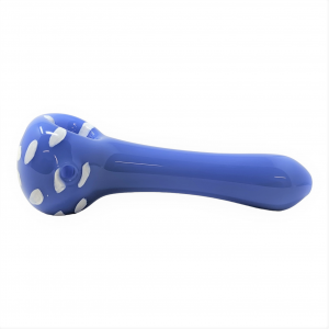 5" Color Tube Dot Spoon Hand Pipe (Pack of 2) - [DJ564]