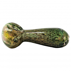 4.5" Double Tube Fumed & Frit Hand Pipe (Pack of 2) - [DJ579]