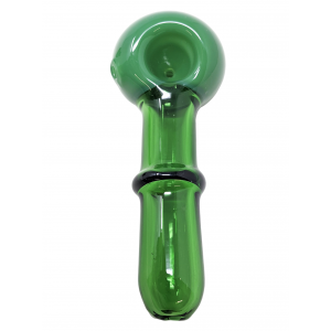 5" Color Tube Slyme Head Joint Single Rim Spoon Hand Pipe  (Pack of 2) - [DJ590]