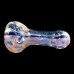 3.5" Iridescent Dotted Dicro Art Spoon Hand Pipe – 2 Pack – C