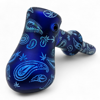 Dogg Lbs - Everyday 6" Paisley Hammer Hand Pipe [DLHP0016]