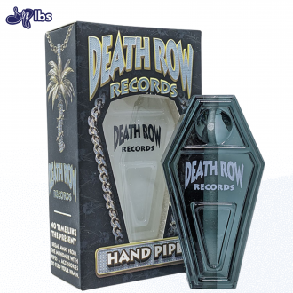 Death Row Records - 4" Coughin Hand Pipe - Black or White