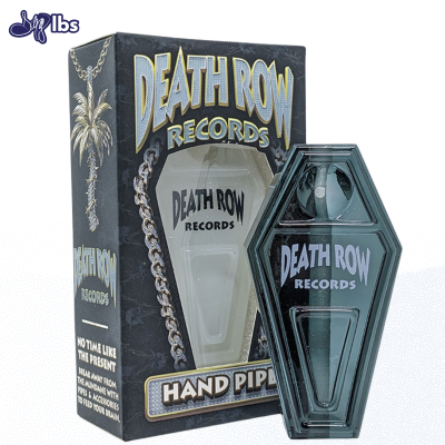 Death Row Records - 4" Coffin Hand Pipe - Black or White