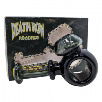 Death Row Records - 4" Ring Hand Pipe - Smoke [DRHP0014]