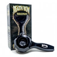 Death Row Records - 4.4" Metal 2pc Easy Cleanin Hand Pipe [DRHP0016]