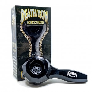 Death Row Records - 4.4" Metal 2pc Easy Cleanin Hand Pipe [DRHP0016]