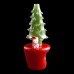 4.5 Inch Holiday Cheer Glass Hand Pipe GHP1385