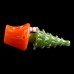 4.5 Inch Holiday Cheer Glass Hand Pipe GHP1385