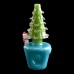 4.5 Inch Holiday Cheer Glass Hand Pipe GHP1385
