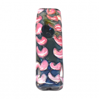 4" Colorful Rectangular Glass Hand Pipe