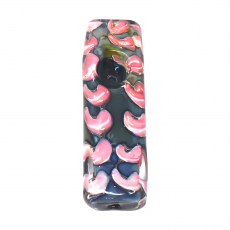 4" Colorful Rectangular Glass Hand Pipe