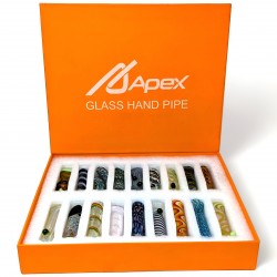 4" Apex Premium Variety Pack Chillum for Every Occasion - 18ct Display [HPC413]