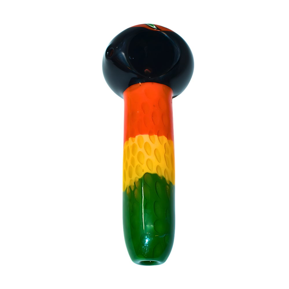 4.5 inch The Hive Art Wigwag premium glass hand pipe