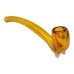 6" Sherlock Hand Pipe with Color Tube – On Point Glass On Point Glass 6-Inch Color Tube Sherlock Hand Pipe