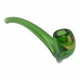 On Point Glass 6-Inch Color Tube Sherlock Hand Pipe