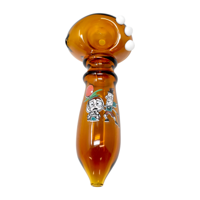 5" Cartoon Series Glass Spoon Pipe
