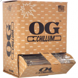 OG Chillum Cardboard Hand Pipe Dispenser - (Display of 100)