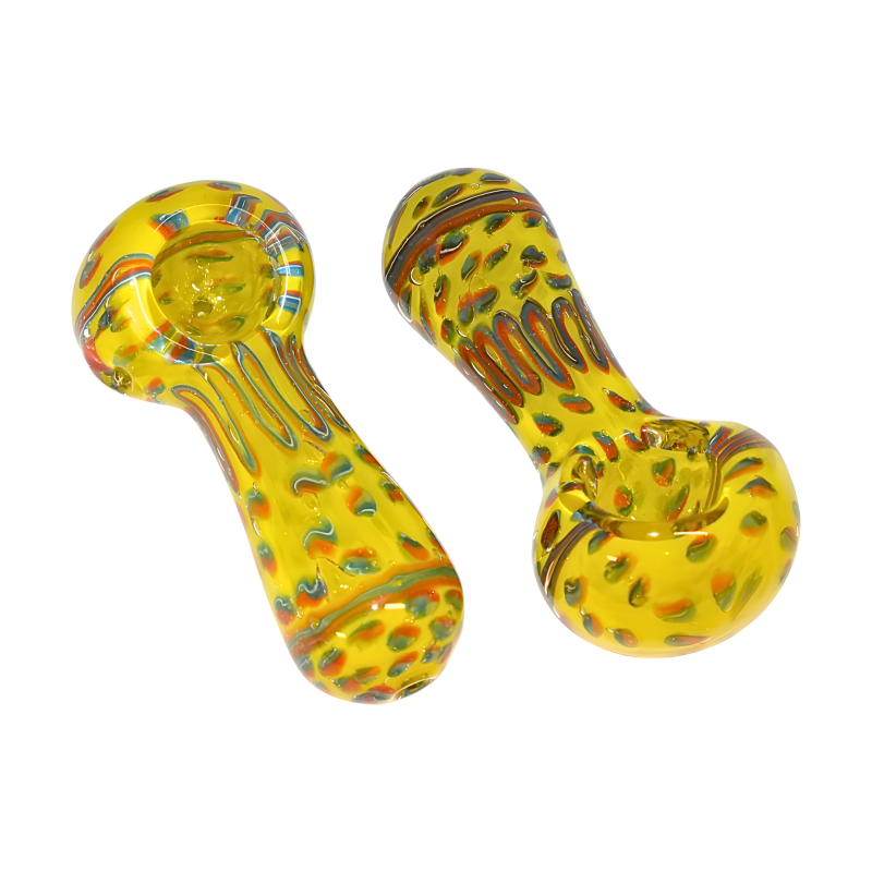 3.5" Frit Burst Premium Hand Pipe – 2ct Pack